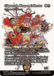 Godo, Bandit Warlord (Gilgamesh, Weapon Collector) (Borderless)\nFINAL FANTASY Through the Ages\nSingle\nMagic The Gathering
