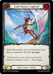 Gold Hunter Lightsail
High Seas
Single
Flesh and Blood