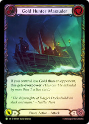 Gold Hunter Marauder
High Seas
Single
Flesh and Blood