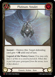 Platinum Amulet
High Seas
Single
Flesh and Blood