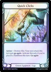 Quick Clicks
Treasure Pack
Single
Flesh and Blood