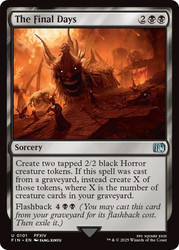 The Final Days\nFINAL FANTASY\nSingle\nMagic The Gathering