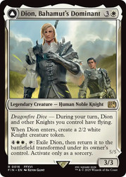Dion, Bahamut's Dominant // Bahamut, Warden of Light\nFINAL FANTASY\nSingle\nMagic The Gathering