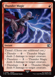 Thunder Magic\nFINAL FANTASY\nSingle\nMagic The Gathering