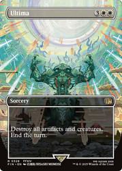Ultima (Borderless)\nFINAL FANTASY - Variants\nSingle\nMagic The Gathering
