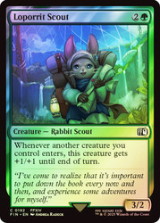 Loporrit Scout\nFINAL FANTASY\nSingle\nMagic The Gathering