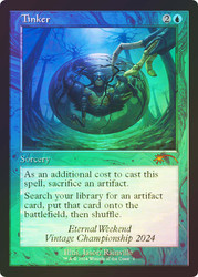 Tinker (Eternal Weekend) (Retro Frame)\nPromo: General\nSingle\nMagic The Gathering