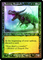 Rotting Regisaur (Secret Lair) (Retro Frame)\nPromo: General\nSingle\nMagic The Gathering