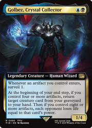 Golbez, Crystal Collector (#490) (Extended Art)\nFINAL FANTASY - Variants\nSingle\nMagic The Gathering