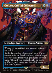 Golbez, Crystal Collector (#395) (Borderless)\nFINAL FANTASY - Variants\nSingle\nMagic The Gathering