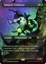 Zulaport Cutthroat (Secret Lair) (#1982) (Borderless)\nPromo: General\nSingle\nMagic The Gathering