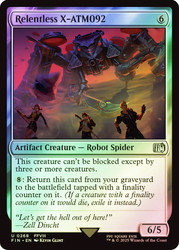 Relentless X-ATM092\nFINAL FANTASY\nSingle\nMagic The Gathering