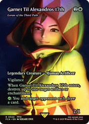 Loran of the Third Path (Garnet Til Alexandros 17th) (Borderless)\nFINAL FANTASY Through the Ages\nSingle\nMagic The Gathering