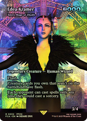 Teferi, Mage of Zhalfir (Edea Kramer) (Borderless)\nFINAL FANTASY Through the Ages\nSingle\nMagic The Gathering