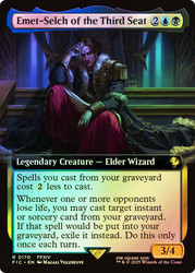 Emet-Selch of the Third Seat (Extended Art)\nFINAL FANTASY Commander - Variants\nSingle\nMagic The Gathering