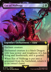 Eye of Nidhogg (Extended Art)\nFINAL FANTASY Commander - Variants\nSingle\nMagic The Gathering