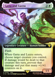 Gatta and Luzzu (Extended Art)\nFINAL FANTASY Commander - Variants\nSingle\nMagic The Gathering
