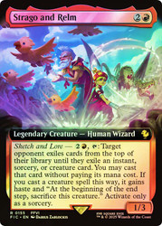 Strago and Relm (Extended Art)\nFINAL FANTASY Commander - Variants\nSingle\nMagic The Gathering