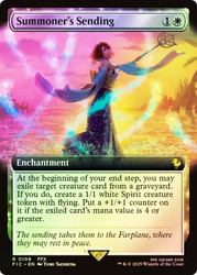 Summoner's Sending (Extended Art)\nFINAL FANTASY Commander - Variants\nSingle\nMagic The Gathering