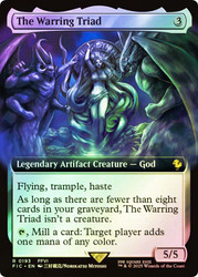 The Warring Triad (Extended Art)\nFINAL FANTASY Commander - Variants\nSingle\nMagic The Gathering