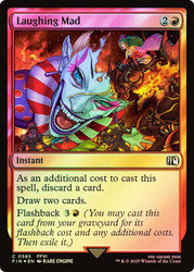 Laughing Mad (Surge Foil)\nFINAL FANTASY - Alternate Foil\nSingle\nMagic The Gathering
