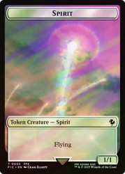 {Spirit Token} // {Squid Token} (Surge Foil)\nFINAL FANTASY Commander - Alternate Foil\nSingle\nMagic The Gathering