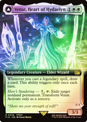 Venat, Heart of Hydaelyn // Hydaelyn, the Mothercrystal (#434) (Extended Art)\nFINAL FANTASY - Variants\nSingle\nMagic The Gathering