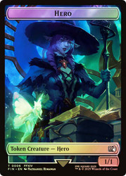 {Hero Token} (#006) // {Horror Token}\nFINAL FANTASY\nSingle\nMagic The Gathering