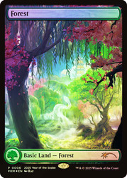Forest (Lunar New Year)\nPromo: General\nSingle\nMagic The Gathering