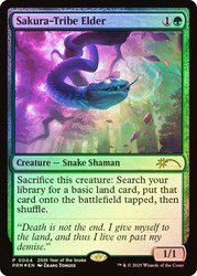 Sakura-Tribe Elder (Lunar New Year)\nPromo: General\nSingle\nMagic The Gathering