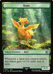 {Bird Token} (#017) // {Wizard Token} (#015)
FINAL FANTASY
Single
Magic: The Gathering