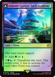 Balamb Garden, SeeD Academy // Balamb Garden, Airborne (Prerelease) (FINAL FANTASY)\nPromo: Date Stamped\nSingle\nMagic The Gathering