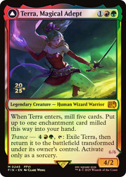 Terra, Magical Adept // Esper Terra (Prerelease) (FINAL FANTASY)
Promo
Single
Magic: The Gathering