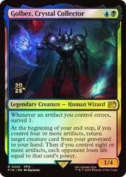 Golbez, Crystal Collector (Prerelease) (FINAL FANTASY)\nPromo: Date Stamped\nSingle\nMagic The Gathering