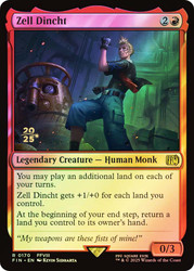 Zell Dincht (Prerelease) (FINAL FANTASY)\nPromo: Date Stamped\nSingle\nMagic The Gathering