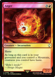Anger (Surge Foil)\nFINAL FANTASY Commander - Alternate Foil\nSingle\nMagic The Gathering