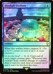 Blitzball Stadium (Surge Foil)\nFINAL FANTASY Commander - Alternate Foil\nSingle\nMagic The Gathering