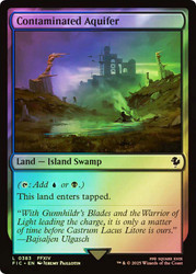 Contaminated Aquifer (Surge Foil)\nFINAL FANTASY Commander - Alternate Foil\nSingle\nMagic The Gathering