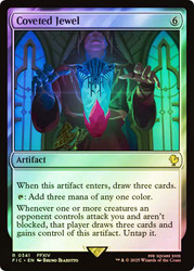 Coveted Jewel (Surge Foil)\nFINAL FANTASY Commander - Alternate Foil\nSingle\nMagic The Gathering