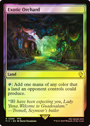 Exotic Orchard (Surge Foil)\nFINAL FANTASY Commander - Alternate Foil\nSingle\nMagic The Gathering