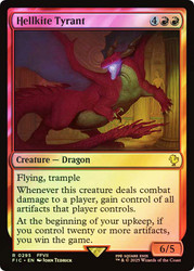 Hellkite Tyrant (Surge Foil)\nFINAL FANTASY Commander - Alternate Foil\nSingle\nMagic The Gathering