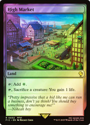 High Market (Surge Foil)\nFINAL FANTASY Commander - Alternate Foil\nSingle\nMagic The Gathering