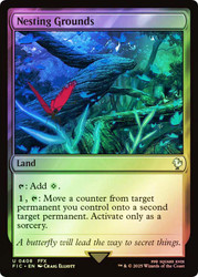 Nesting Grounds (Surge Foil)\nFINAL FANTASY Commander - Alternate Foil\nSingle\nMagic The Gathering