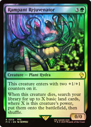 Rampant Rejuvenator (Surge Foil)\nFINAL FANTASY Commander - Alternate Foil\nSingle\nMagic The Gathering