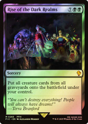 Rise of the Dark Realms (Surge Foil)\nFINAL FANTASY Commander - Alternate Foil\nSingle\nMagic The Gathering
