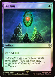 Sol Ring (#356) (Surge Foil)\nFINAL FANTASY Commander - Alternate Foil\nSingle\nMagic The Gathering