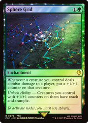 Sphere Grid (Surge Foil)\nFINAL FANTASY Commander - Alternate Foil\nSingle\nMagic The Gathering