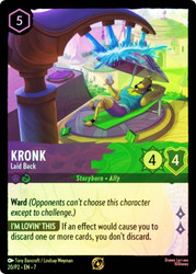Kronk - Laid Back (League)
Promotional Cards
Single
Lorcana