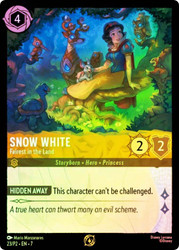 Snow White - Fairest in the Land (League)
Promotional Cards
Single
Lorcana