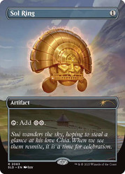 Sol Ring (Secret Lair) (#2063) (Borderless)\nPromo: General\nSingle\nMagic The Gathering